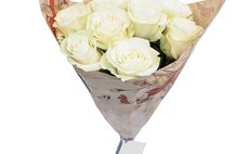 Букет из 9 роз  фото