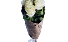 Букет из 3 роз  фото