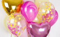 Набор шаров для девушки фото