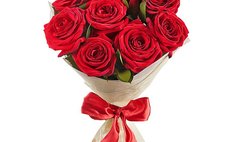 Букет из 9 роз  фото