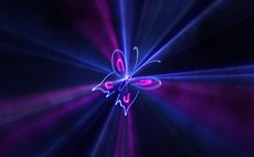 Лазерное шоу для любимого фото