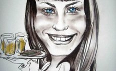 Шарж Черно-белый фото