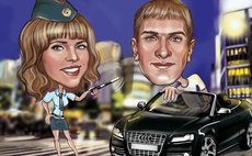 шарж в электронном виде краснодар