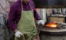 Кузнечный Мастер класс "Нож" фото