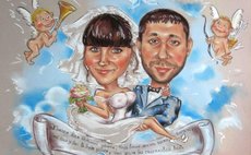 романтические шаржи на заказ краснодар